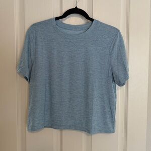 OV Sky Blue CloudKnit Boxy Short sleeve